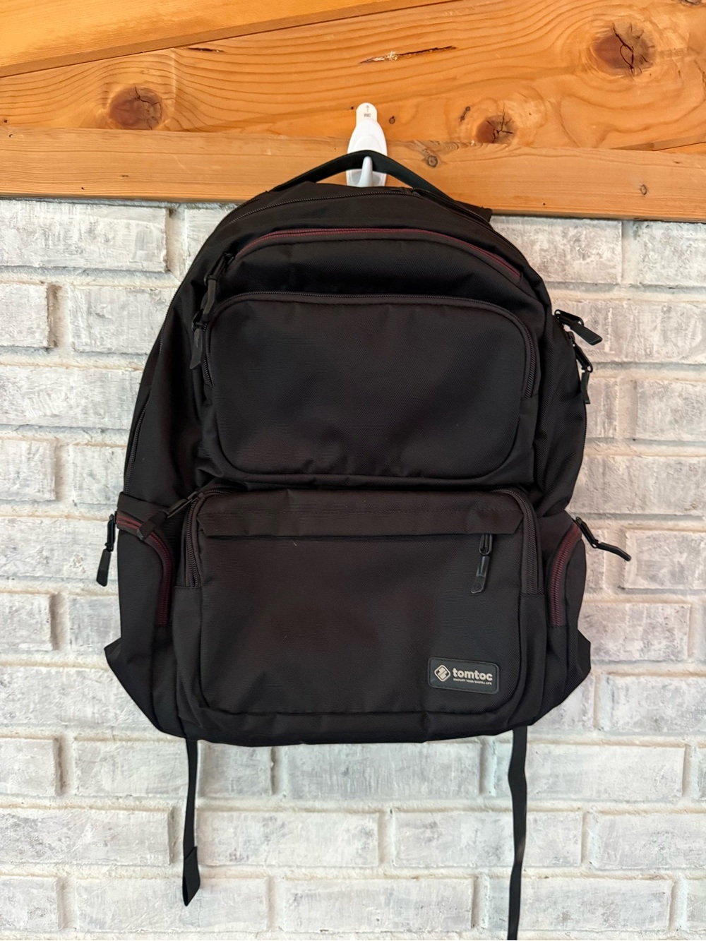 Black Men's Everyday Laptop Backpack